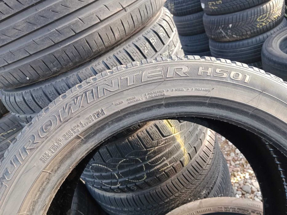 Opona używana 245/45R18 Falken Eurowinter HS01 1szt.