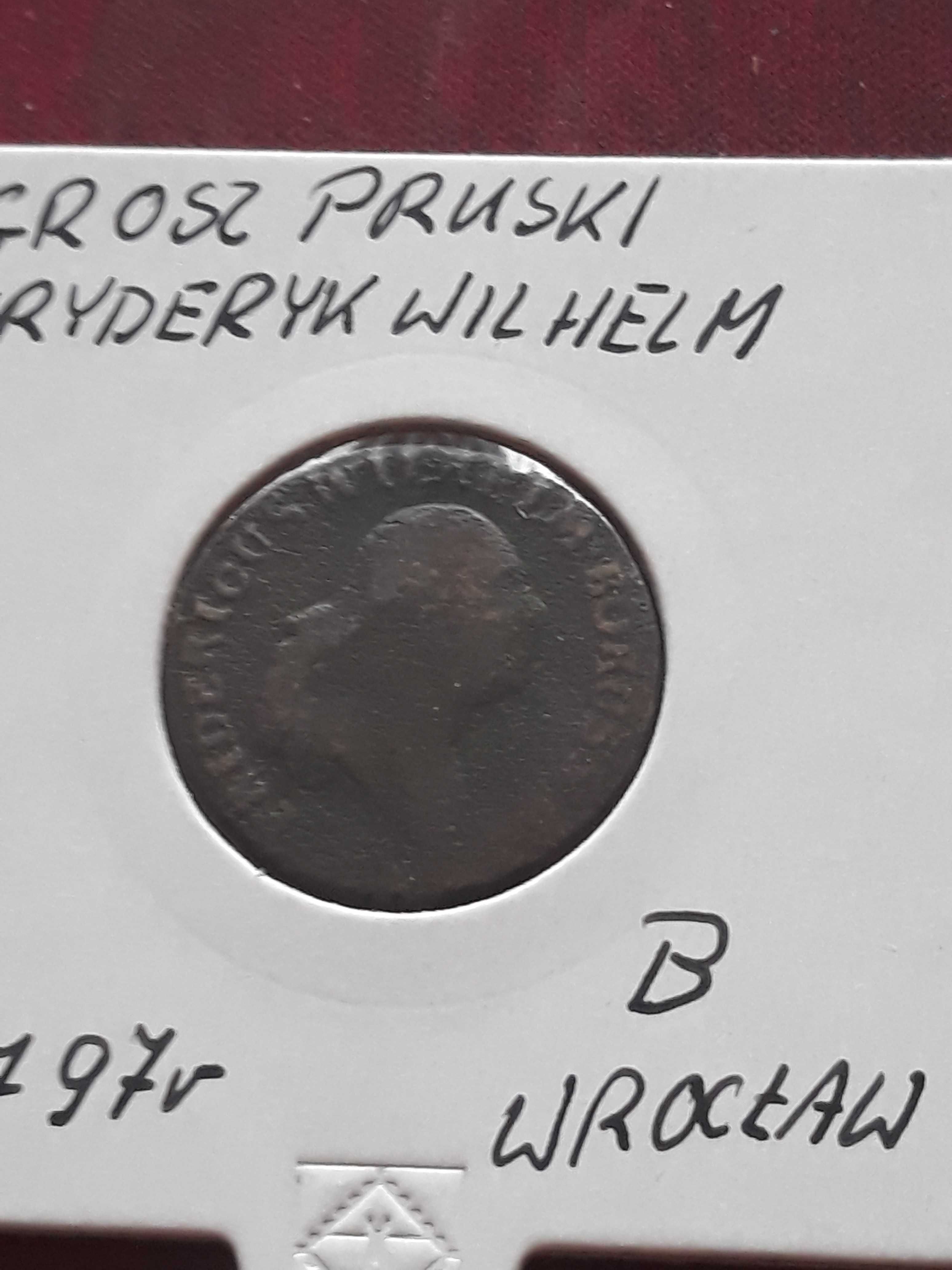 1 Grosz Pruski 1797 r. -Fryderyk Wilhelm men. B
