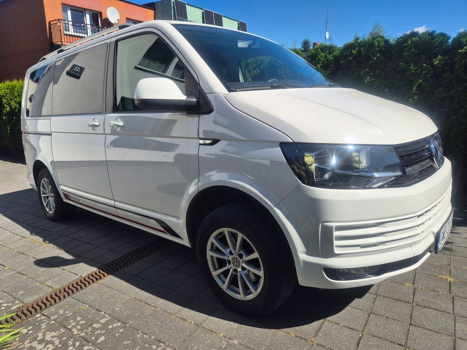 Volkswagen Transporter Volkswagen Transporter T6 9 osobowy Bezwypadkowy Dewasto