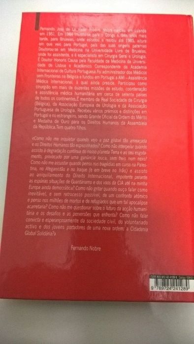 Gritos contra a Indiferença - Fernando Nobre (portes incluídos)