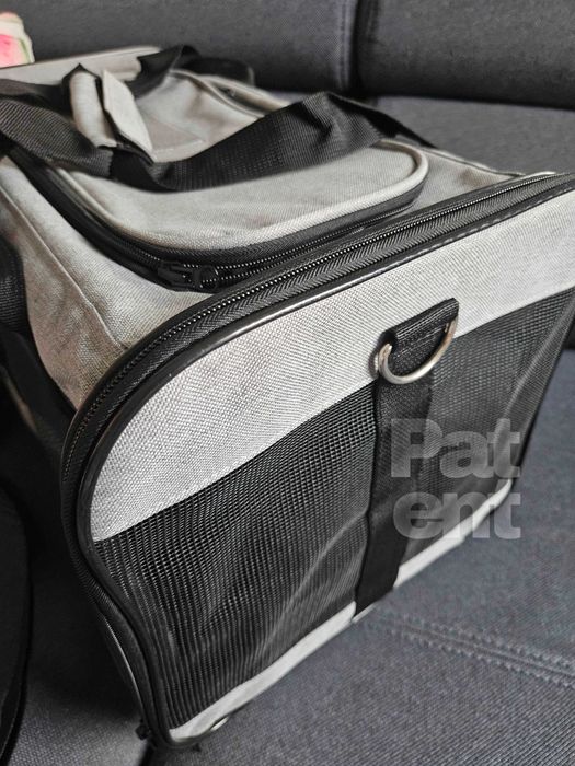 Transporter torba transportowa dla psa kota królika świnki szary
