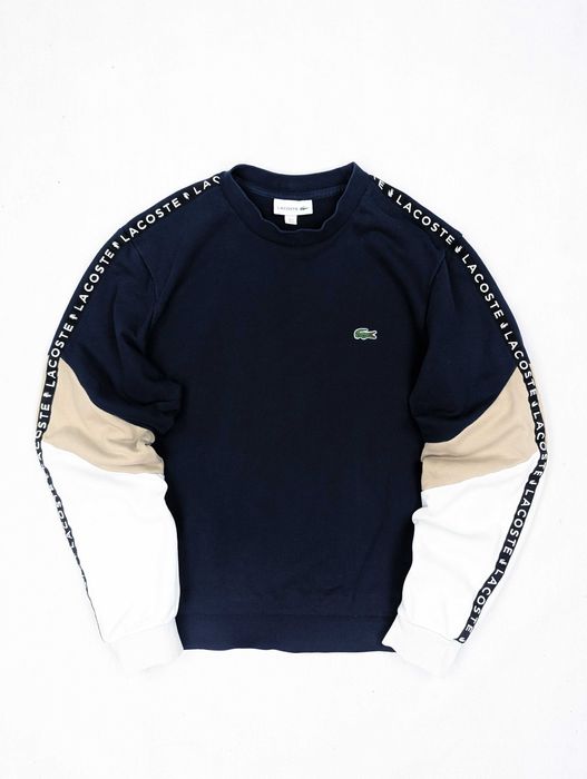 Lacoste bluza z lampasami L logo