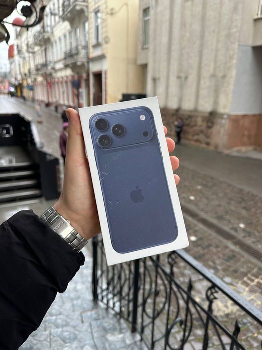 iPhone 17 Pro Max 256gb Deep Blue 512гб Silver Neverlock NEW фіз сім