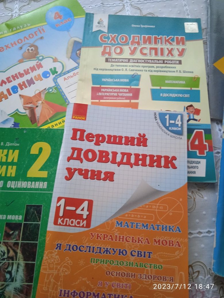 Підручники для 1-4класів