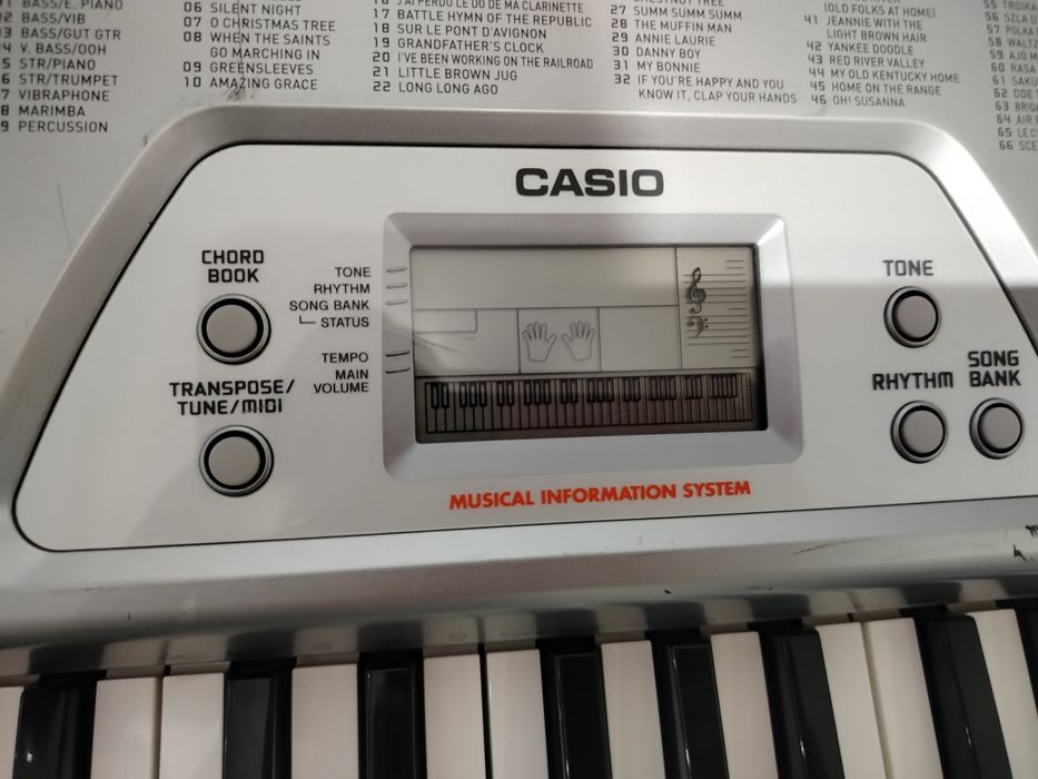 Keyboard Casio polecam