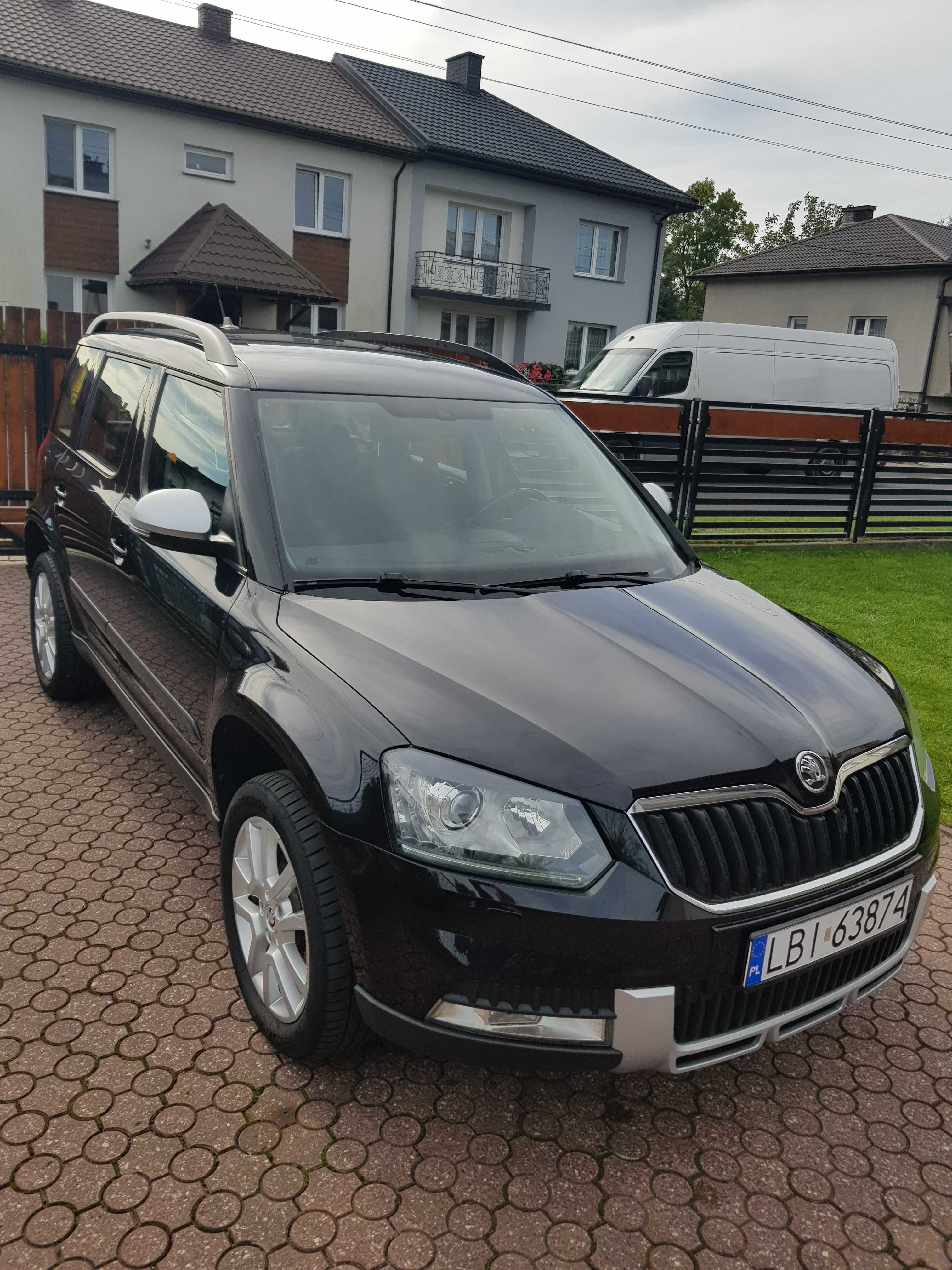 Skoda Yeti 2.0TDI 4x4 140KM DSG automat Xenon Led