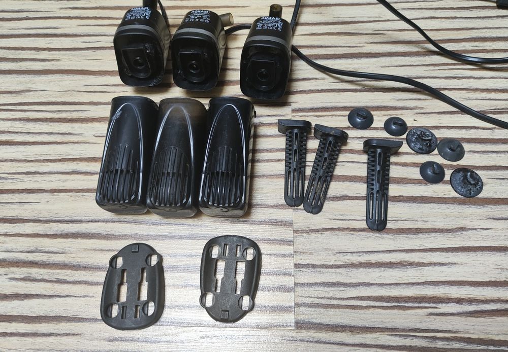 3 filtry Aquael pan mini plus
