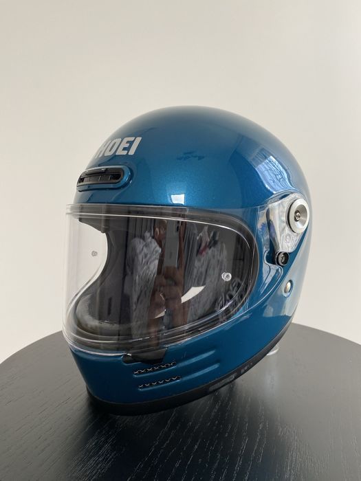 Shoei Glamster Laguna Blue rozmiar M chopper retro cafe racer bobber