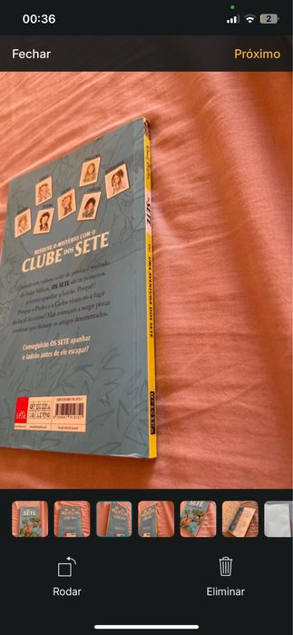 Livro “Os Sete Uma aventura dos Sete”