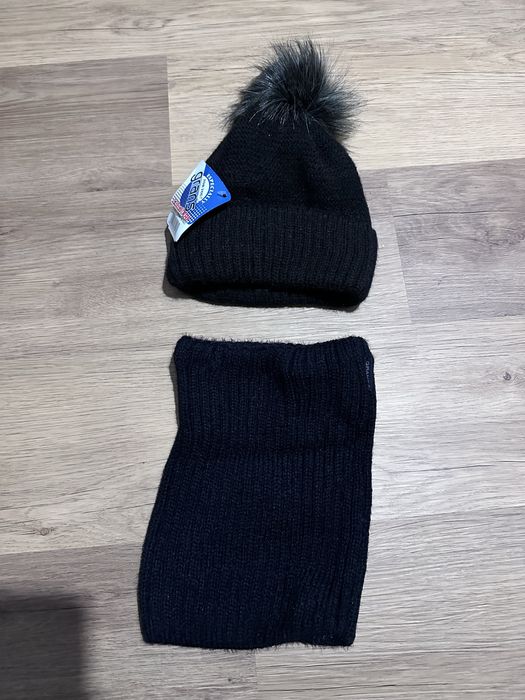 Komplet zimowy czapka i komin