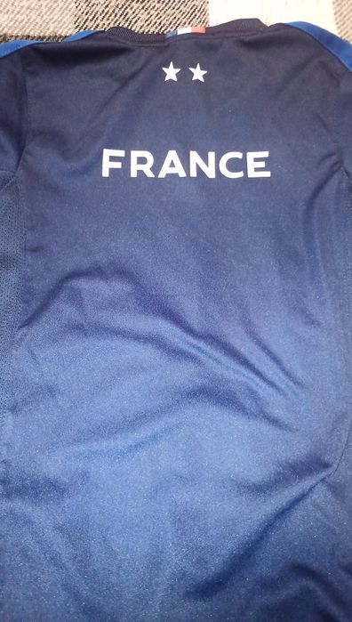 T-shirt dla chłopca fana piłki France