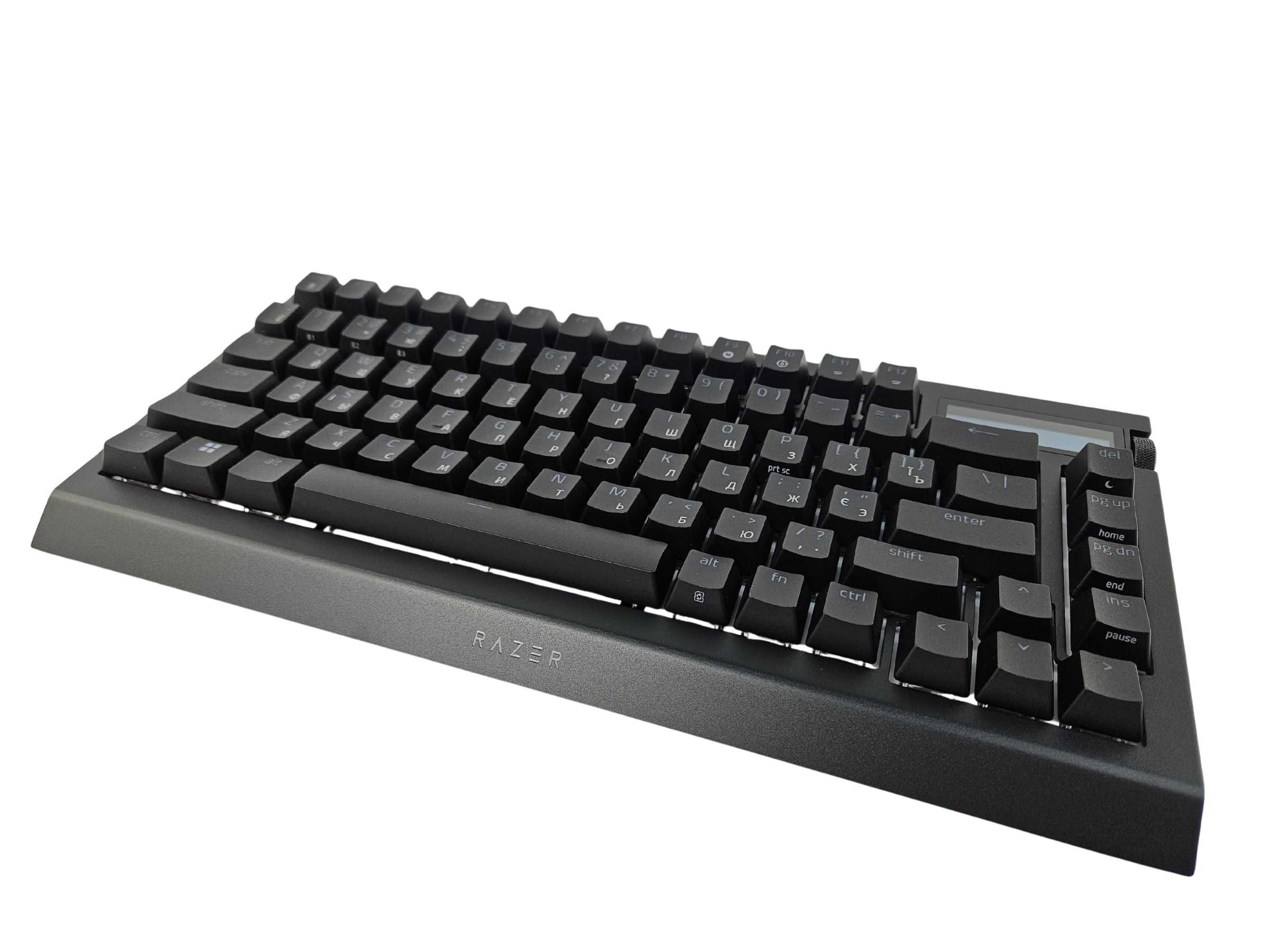Клавіатура Razer BlackWidow V4 Pro 75% ISO (Orange Switch Gen-3)