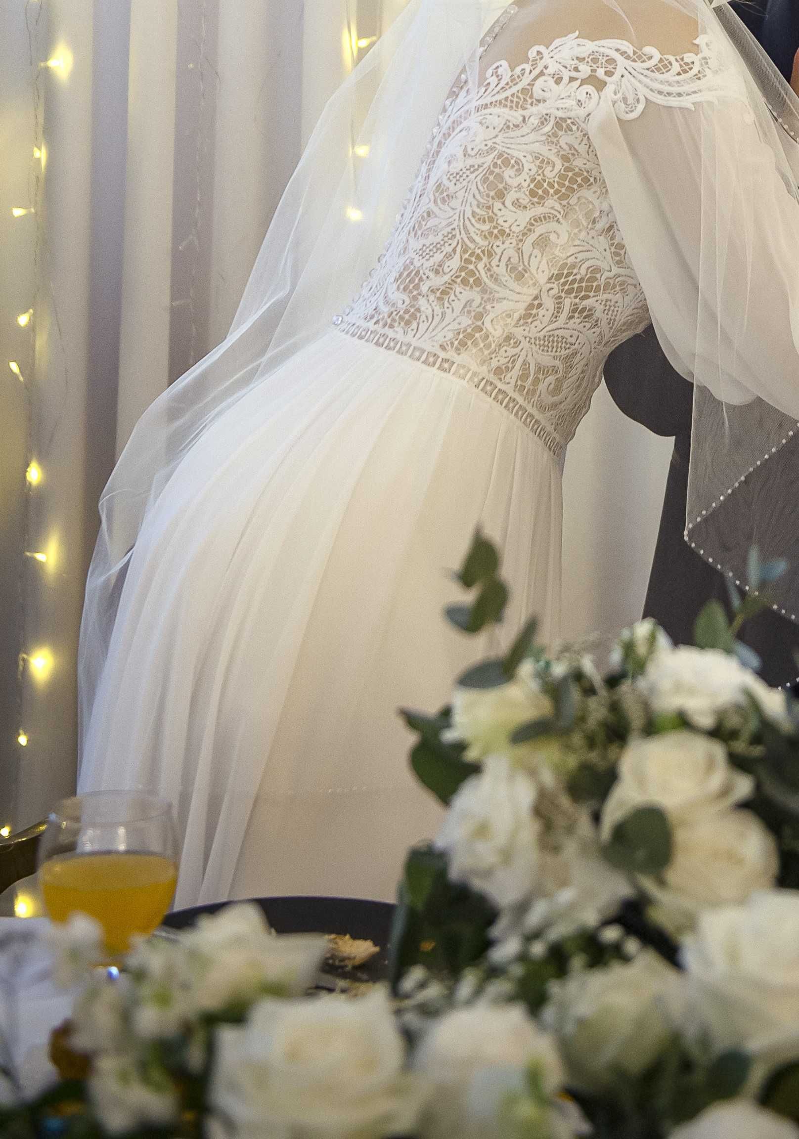 Suknia ślubna Francine, styl boho