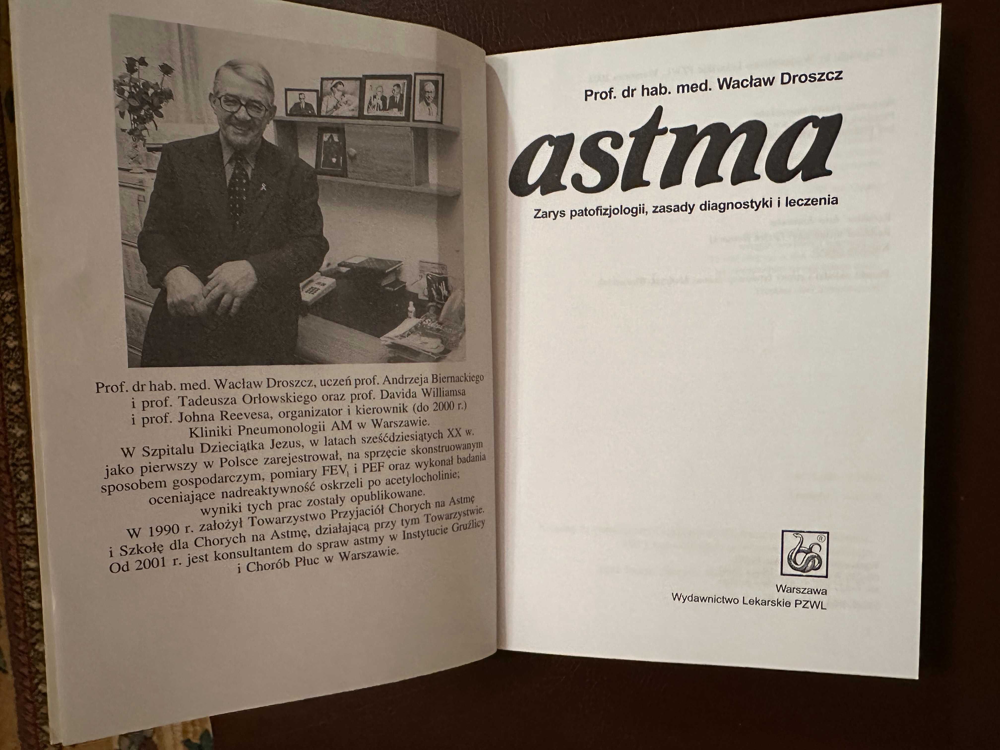 Astma . Zarys patofizjologii , zasady diagnostyki i leczenia