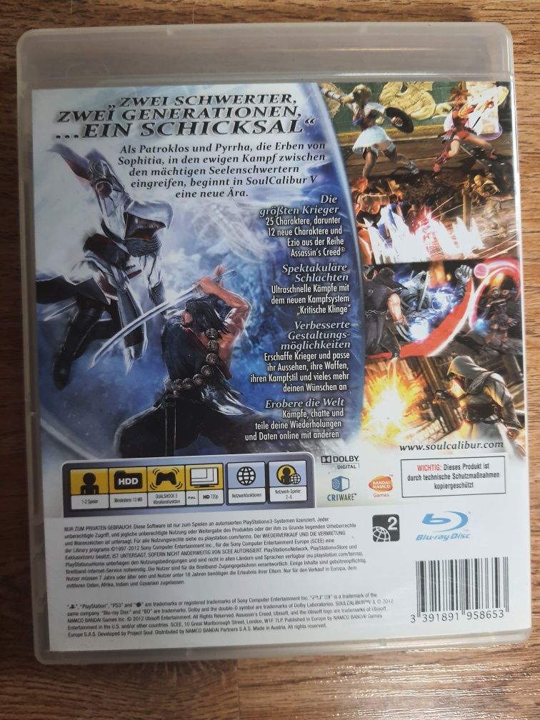 Soul calibur V 5 na PS3