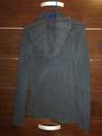 camisola preta de gola zara tamanho m