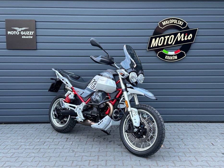 Moto Guzzi V85 TT Szary 2025! Pojazd Demonstracyjny! Moto Mio Kraków!