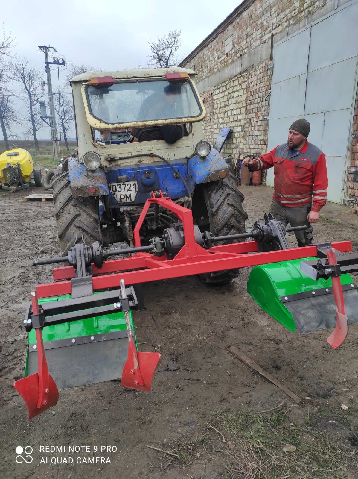 Куливатор фрезерний, фреза міжрядна