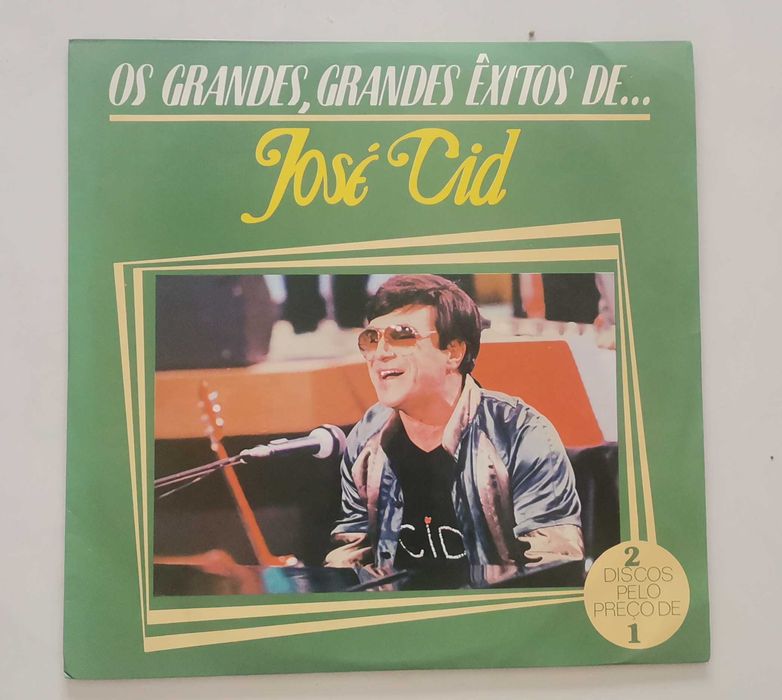 Vinil duplo - Jose Cid - Os Grandes Êxitos