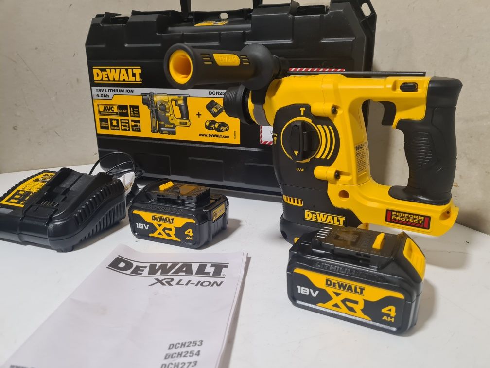 Dewalt DCH253M2 Młotowiertarka SDS-PLUS 18V 2x4Ah