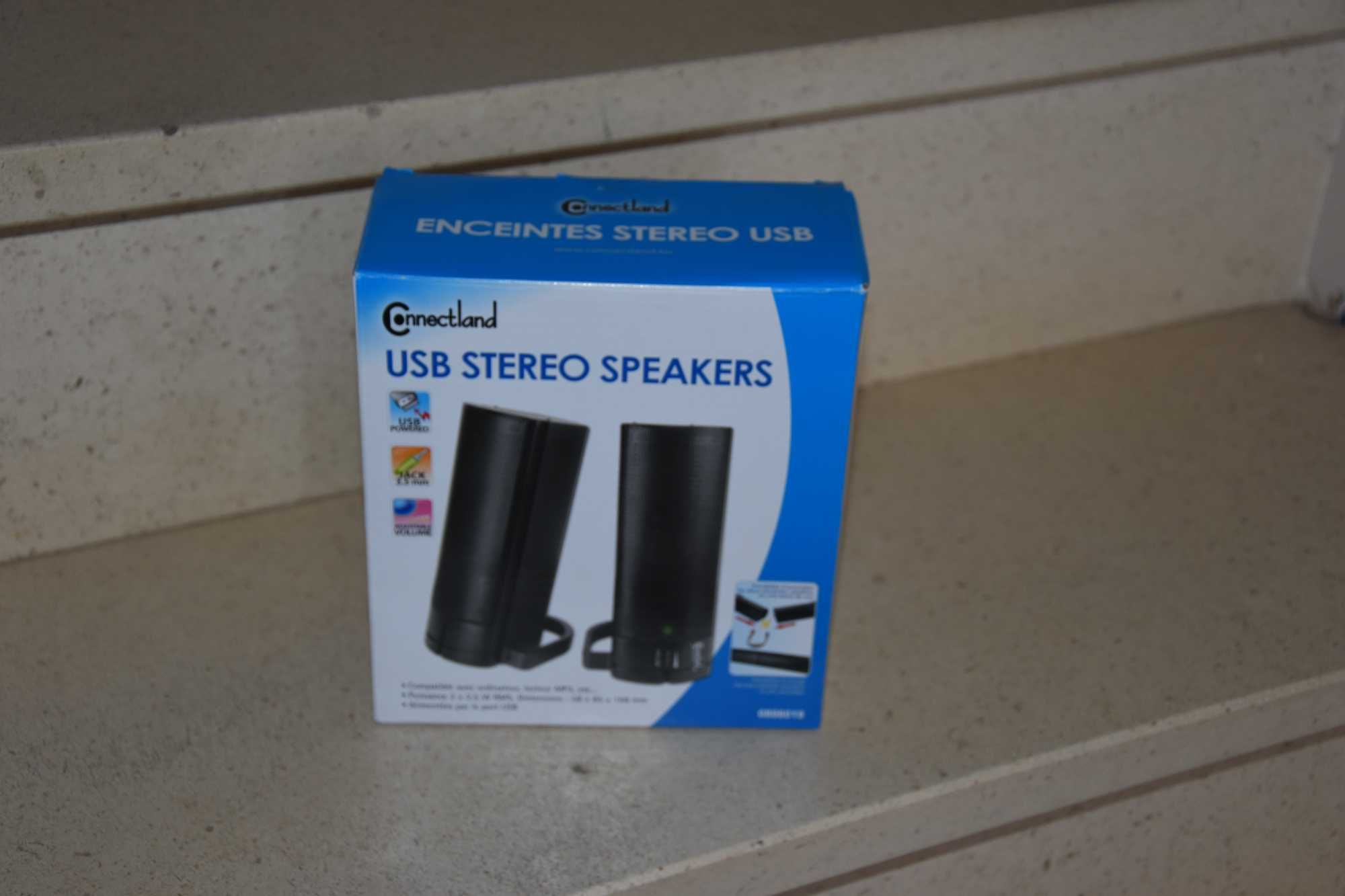 Colunas Stereo Usb