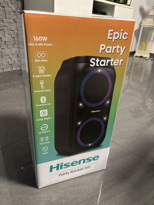 Hisense Party Rocket 160 Głośnik przenośny bluetooth