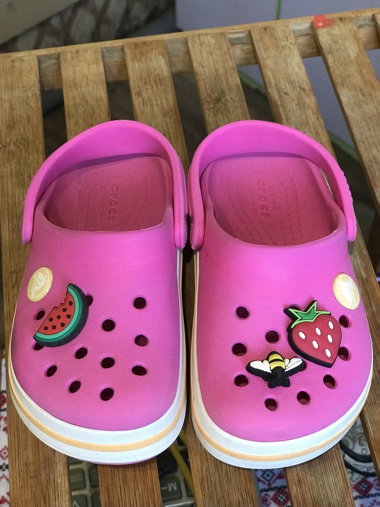 Кроксы(crocs)  для девочки