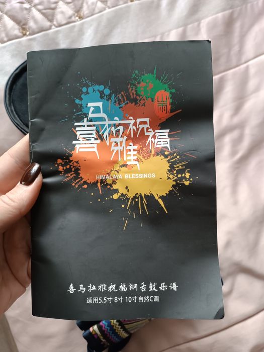 Глюкофон , барабан в чехле и нотами