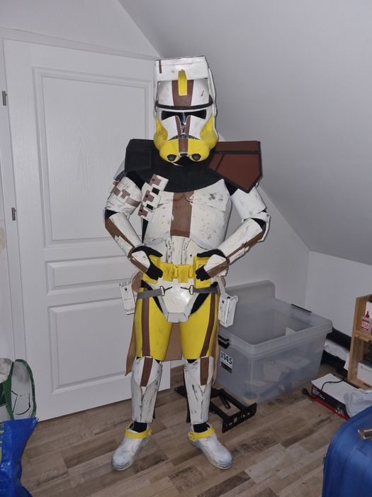 Zbroja i hełm Komandora Bly z pianki + 3 bronie gratis