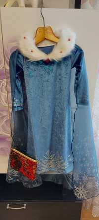 Карнавальный костюм Эльзы Холодное сердце Дисней принцессы