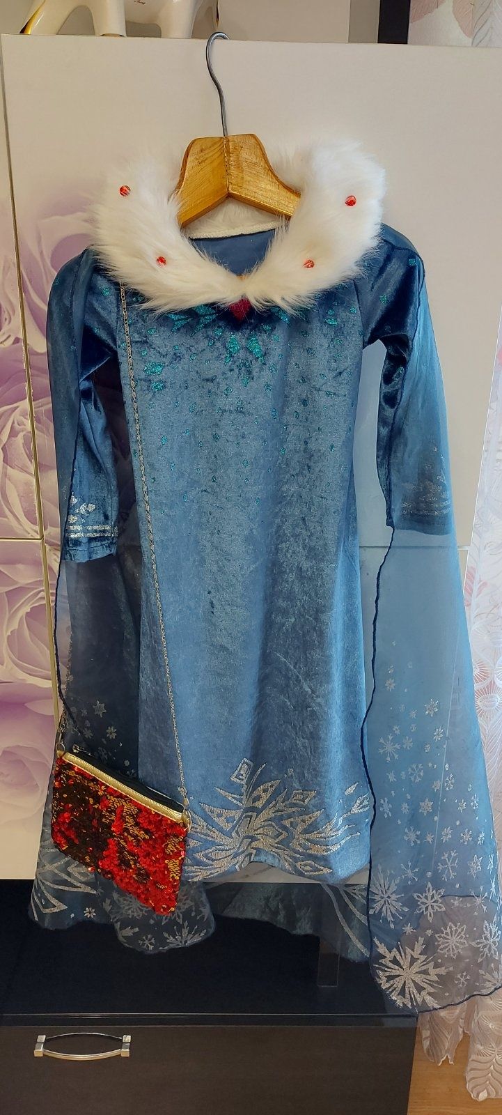 Карнавальный костюм Эльзы Холодное сердце Дисней принцессы