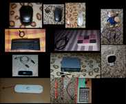 Calculadora Leitor cartoes Pen internet Rato Teclado p/ computador pc