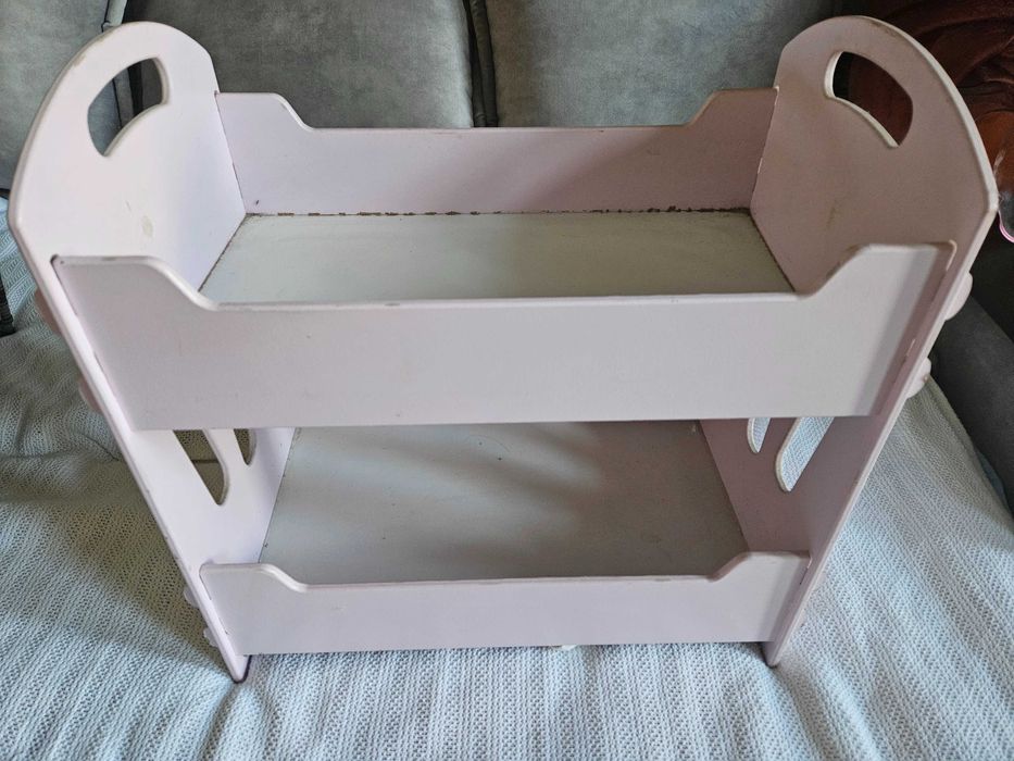 Ліжко двох'ярусне для ляльки