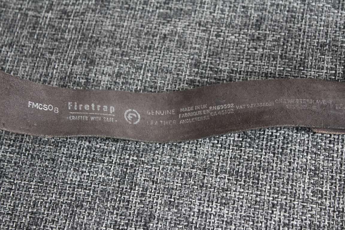 Ремінь шкіряний Firetrap оригінал Made in UK W35-39