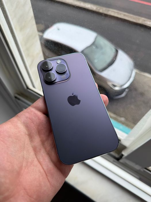 iPhone 14 Pro 128gb deep purple roxo escuro neverlock