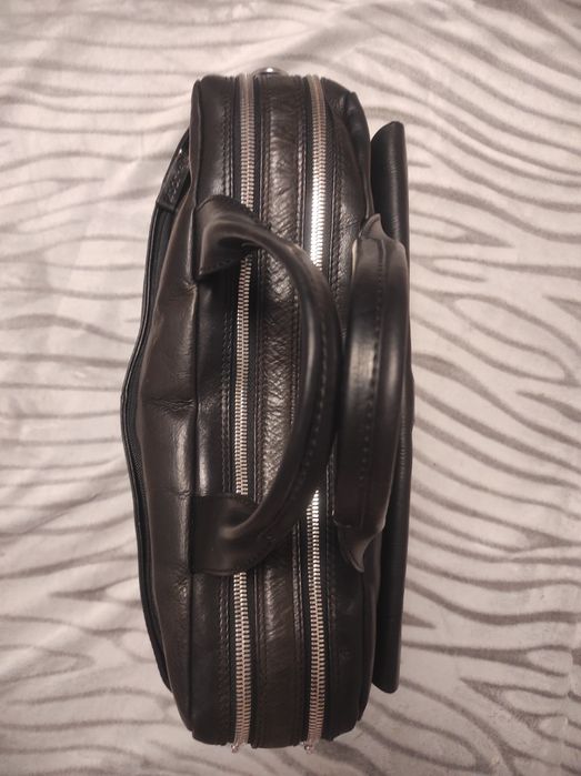 Шкіряна сумка для ноутбука joop