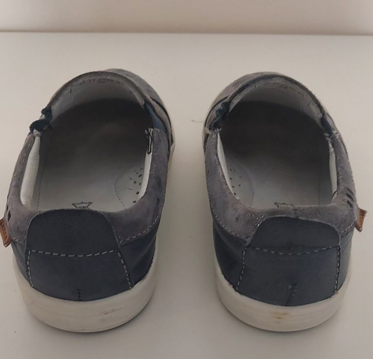 Mokasyny, buty wsuwane Lasocki kids, skóra naturalna