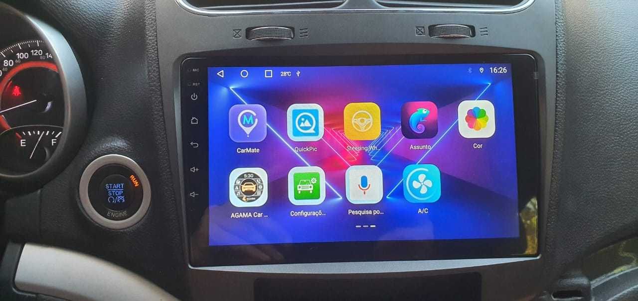 (NOVO) Rádio 2DIN 9" • Fiat FREEMONT • (2011 a 2020) • Android 4+32GB