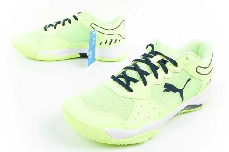 Puma Solarsmash RCT buty męskie halowe wygodne żółte na hale r. 39-47