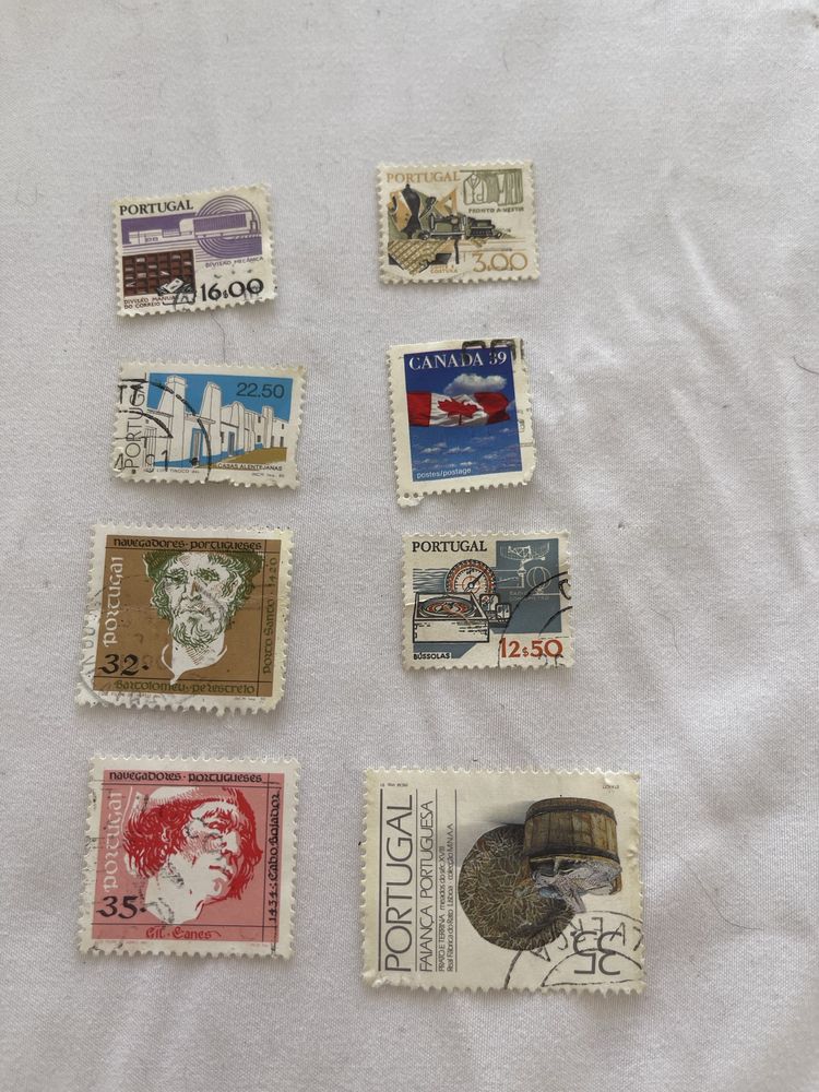 Lote de 57 selos portugueses