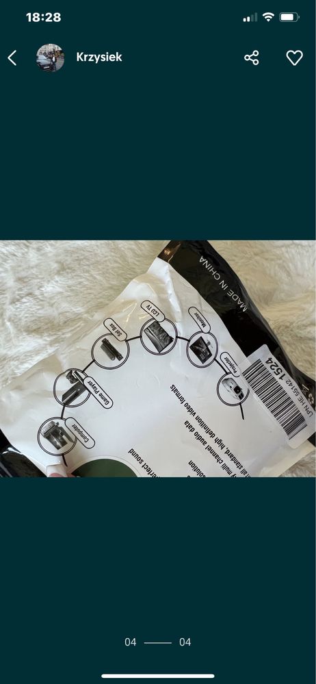 2 szt Kabelków hdmi o dl 2 metrów