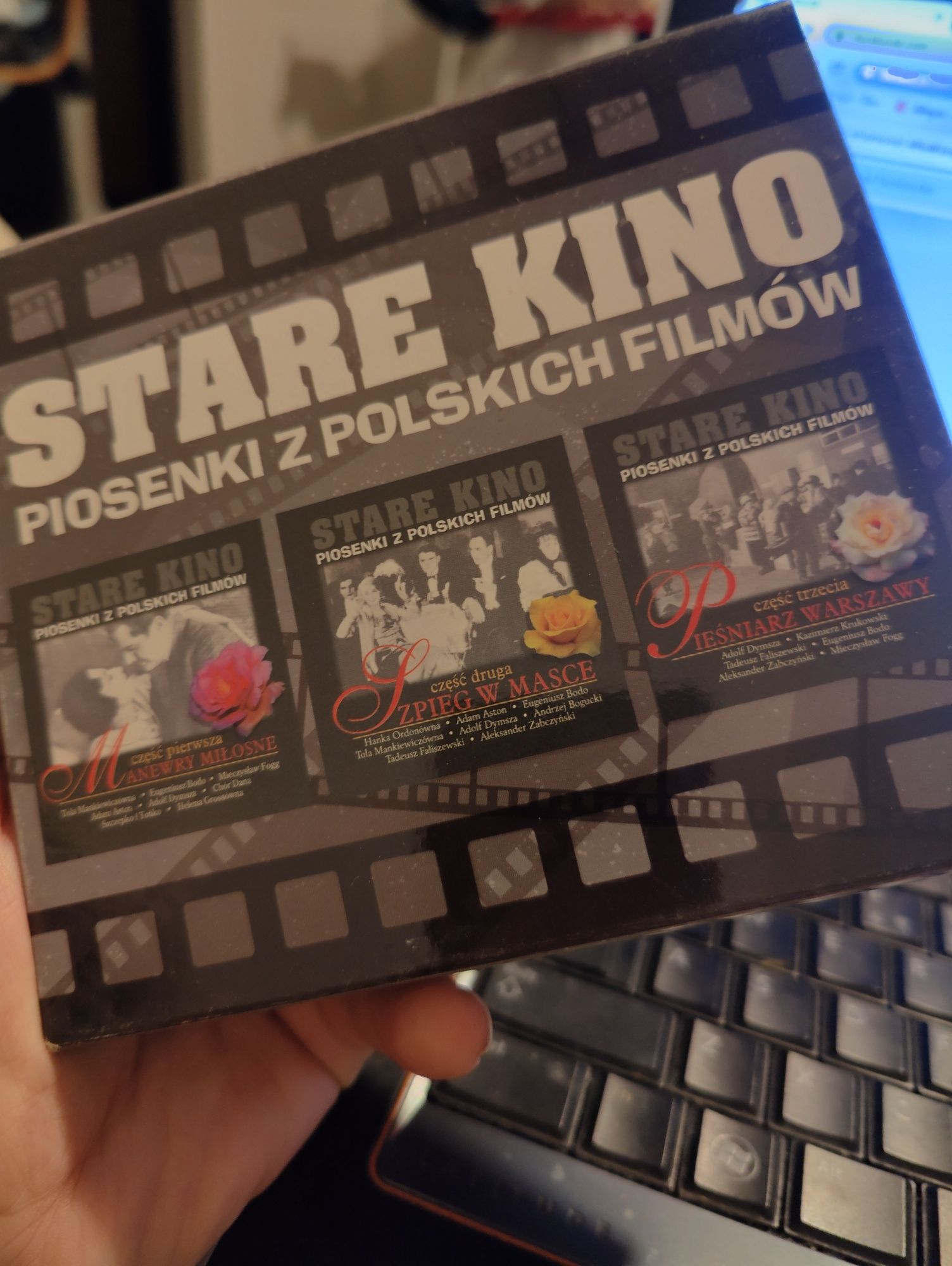 3 CD - muzyka stare kino