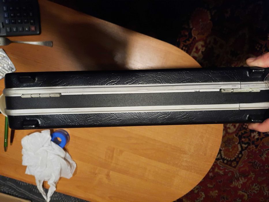 Walizka podrożna i na dokumenty 2 sztuki z PRL