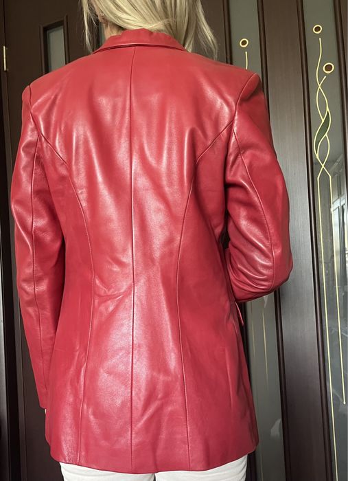 Кожаный пиджак