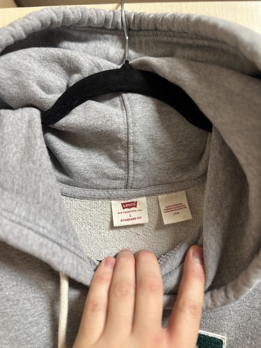 Худі Lrvis, унісекс, сіре