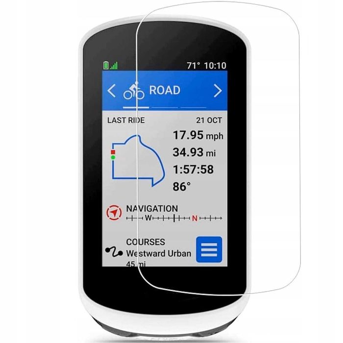 2x SZKŁO hartowane ochronne do licznika GPS GARMIN EDGE EXPLORE 2