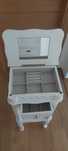 Móvel lacado branco organizador de joias/bijuteria. Disponíveis 2.