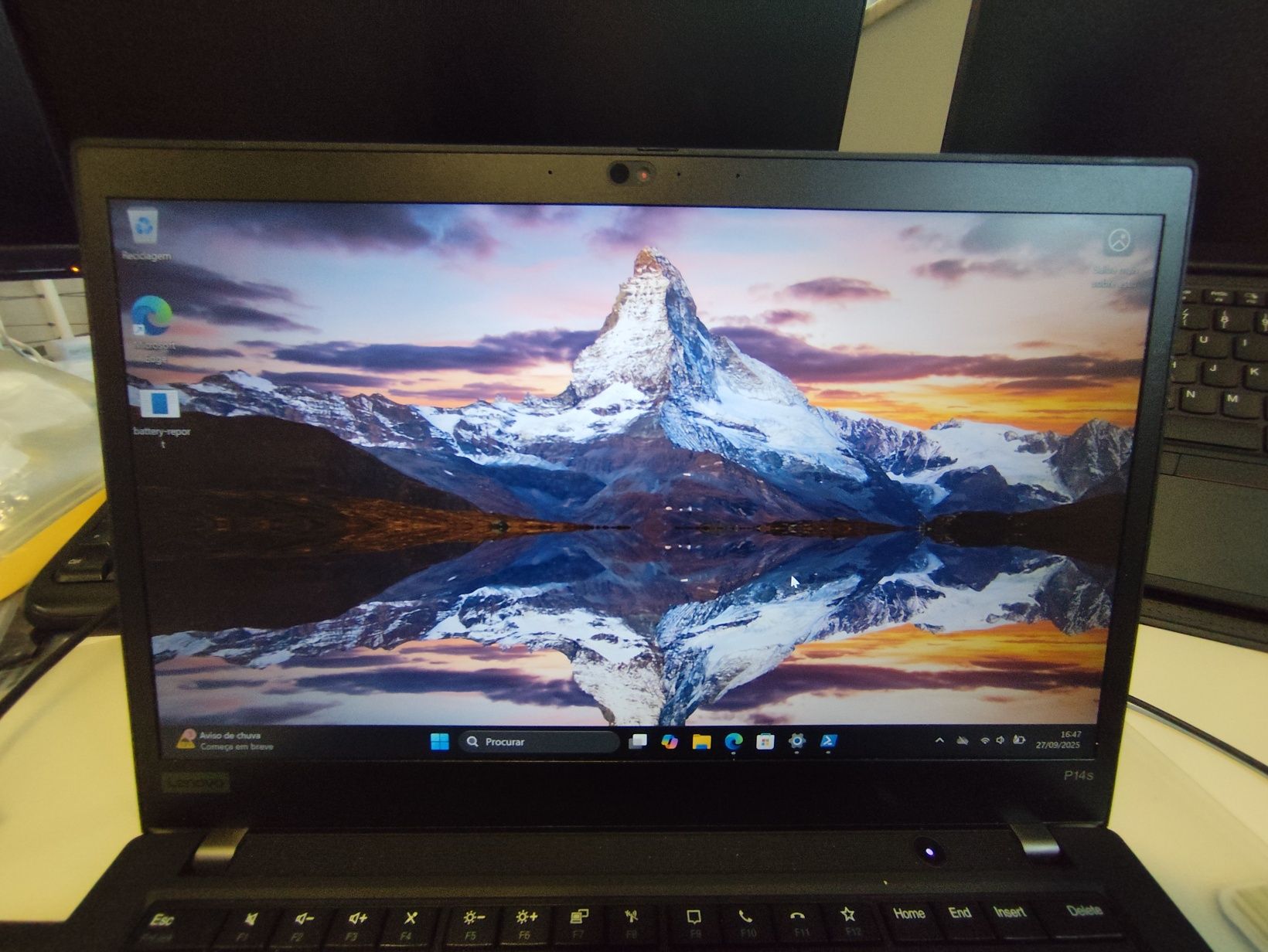 Portátil Lenovo Thinkpad P14s Gen2 Português