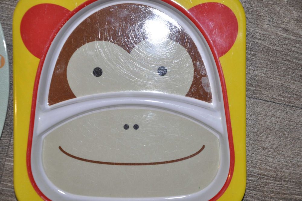 Talerzyki z przegródkami Bobas lubi wybór 4 sztuki