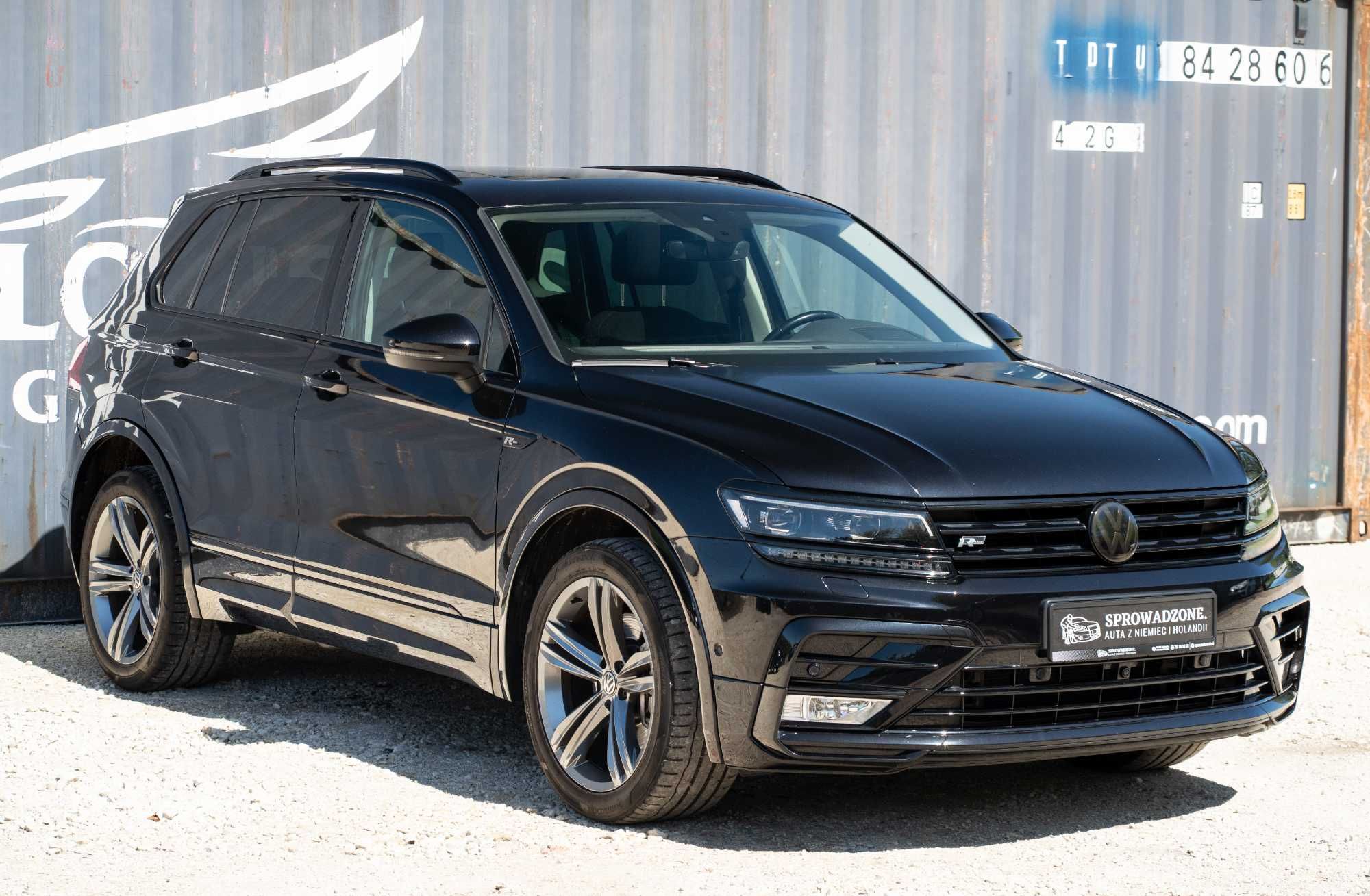 VW TIGUAN R-LINE 2.0TSI 180KM DSG * 4motion * panorama * kamery * hak